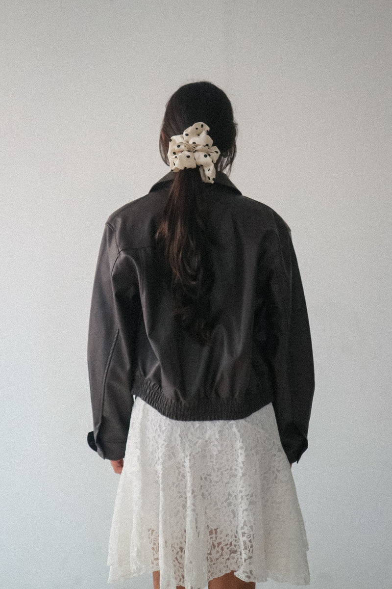 Leona Oversized Faux Leather Jacket