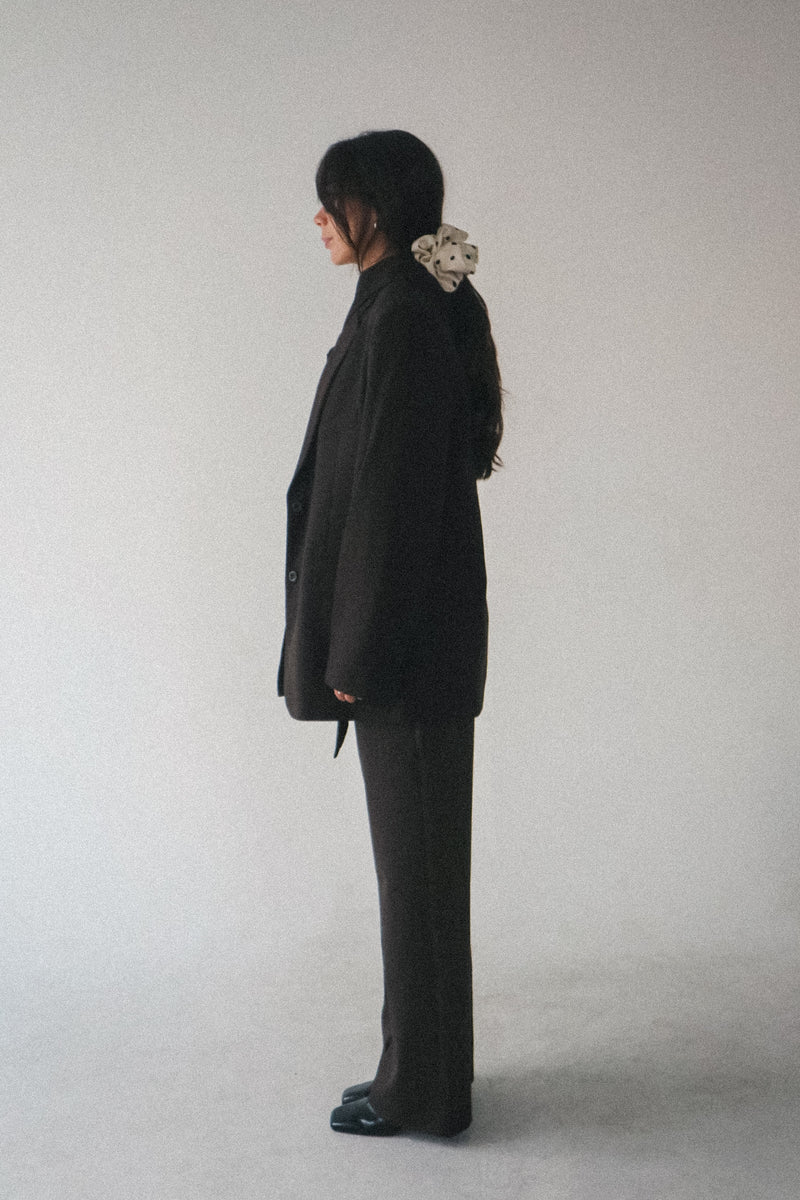Isabella Convertible Oversized Detachable Scarf Blazer