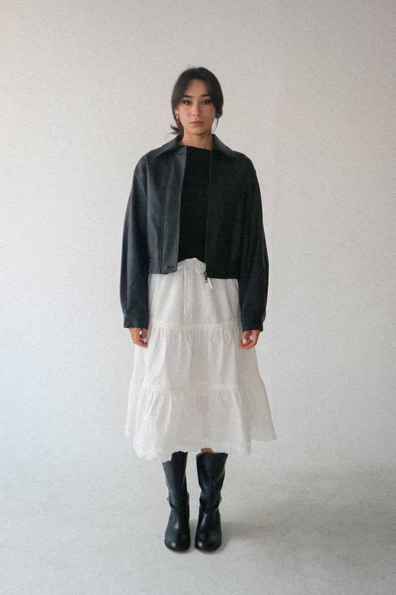 Leona Oversized Faux Leather Jacket