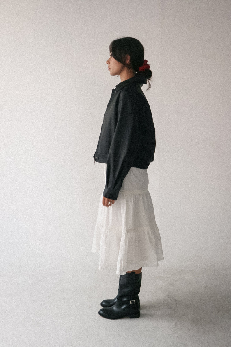Leona Oversized Faux Leather Jacket