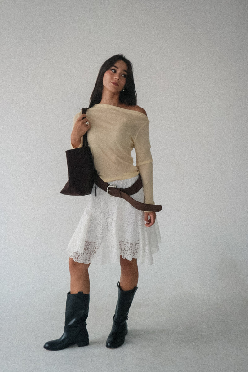 Mia Blu Faux Suede City Tote Bag